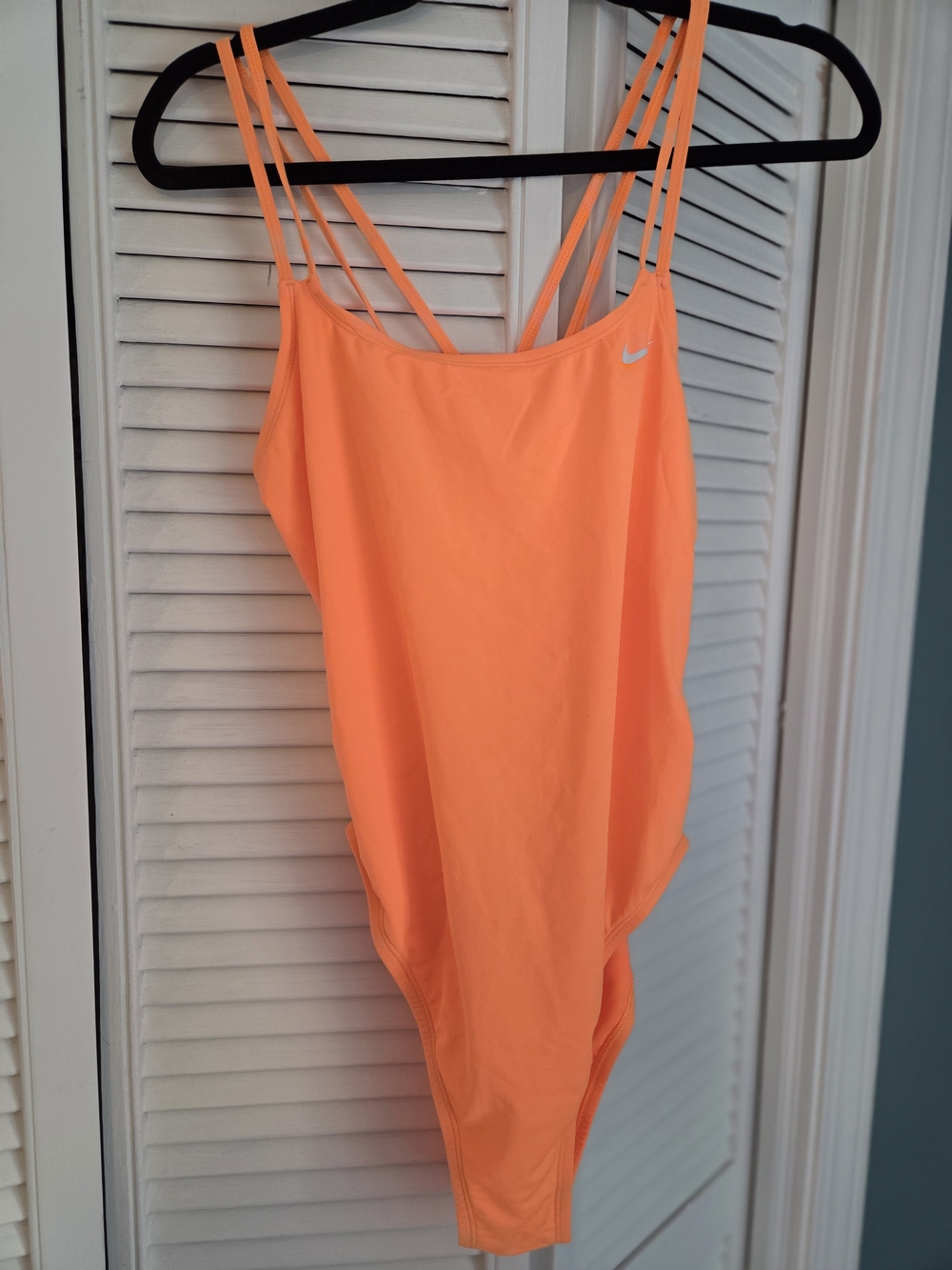 Nike Swim Cut Out Tank One Piece Swimsuit, Size 38/US 12